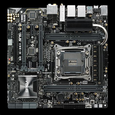 Asus unveils ultimate micro-ATX Intel X99 mainboard for workstations ...