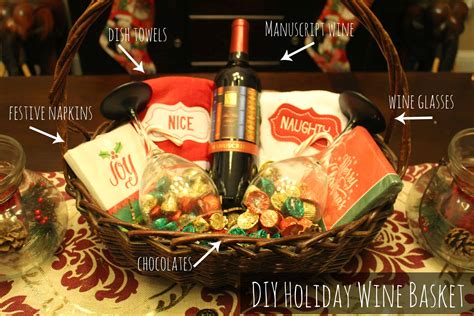 The Perfect Gift: DIY Holiday Wine Basket | Dallas Socials