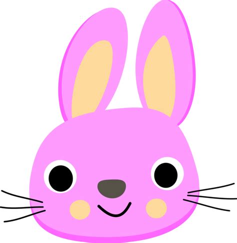 easter bunny face clipart 13 free Cliparts | Download images on ...