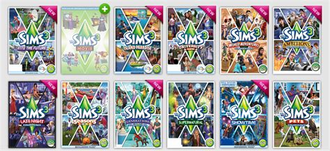 What Are The Sims 3 Expansion Packs - entrancementeng