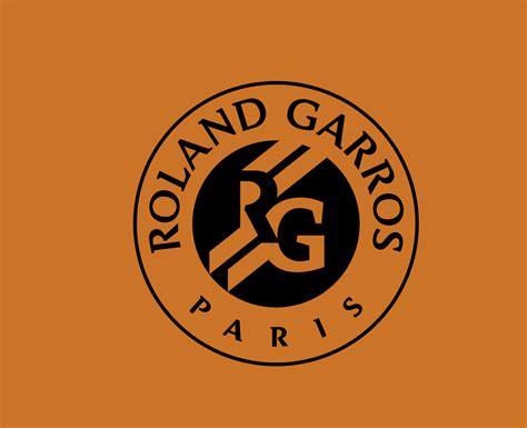 Roland Garros Tournament Tennis Symbol Black French Open Logo Champion ...