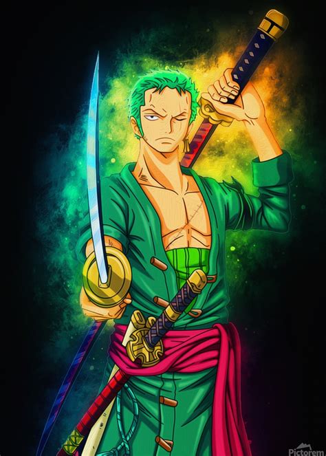 Zoro ONE PIECE by Coolbits Artworks Wall Art