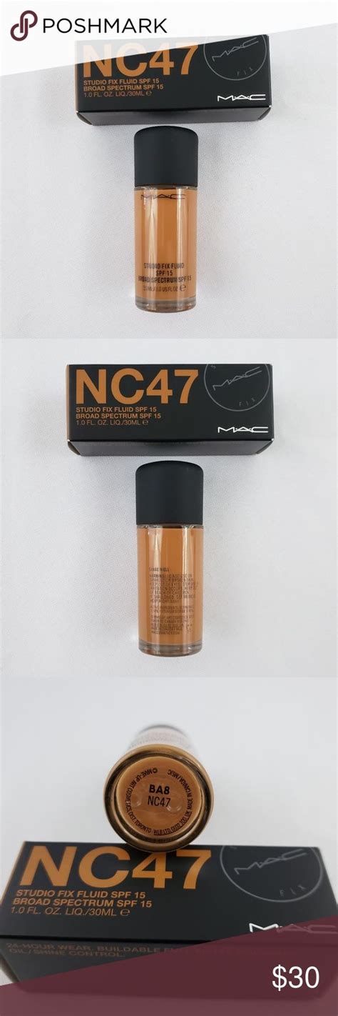 Mac Cosmetics NC47 Foundation | Mac cosmetics, Cosmetics, Makeup foundation