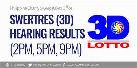 SWERTRES HEARING Today February 14, 2021 – PCSO Lotto Results