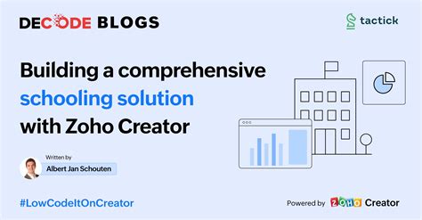 Building a comprehensive Schooling solution with Zoho Creator | Decode ...