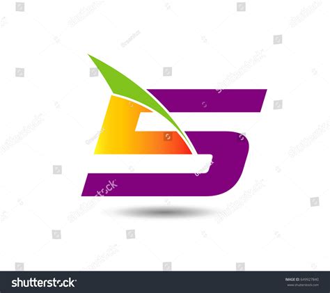 Number Logo Designnumber Five Logologo 5 Stock Vector (Royalty Free) 649927840 | Shutterstock