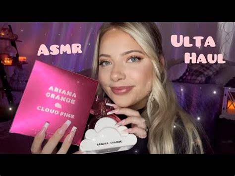 Asmr Ulta Haul 💕 Cloud Pink Perfume Ariana Grande Review, Tapping ...