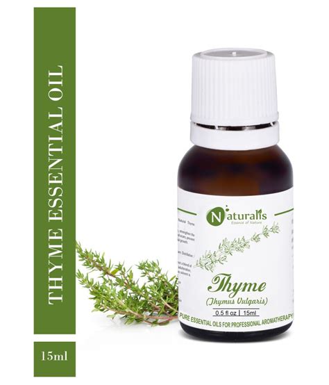 NATURALIS 1 Pure Thyme Essential Oil 15 mL: Buy NATURALIS 1 Pure Thyme Essential Oil 15 mL at ...