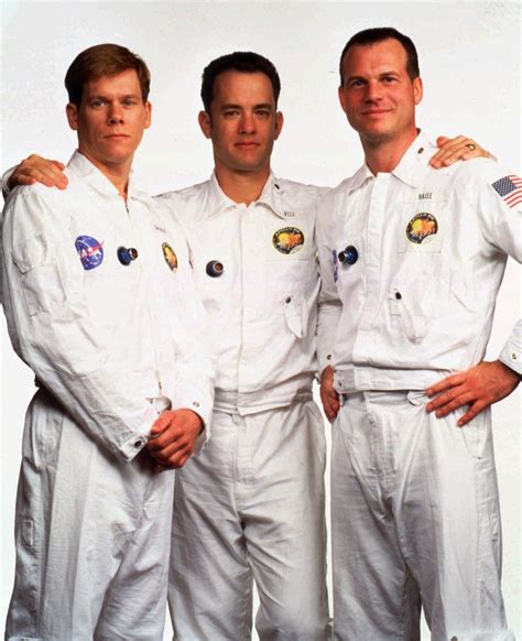 Kevin Bacon (Jack Swigert), Tom Hanks (Jim Lovell), & Bill Paxton (Fred ...