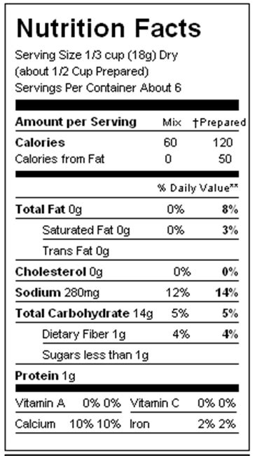 Nutrition Facts For Kfc Mashed Potatoes And Gravy - Nutrition Ftempo