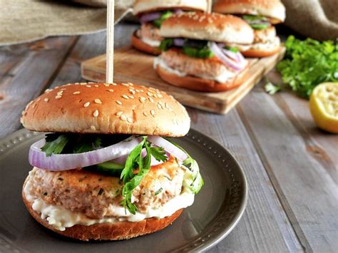 Easy Salmon Burgers Recipe - Feed Your Sole