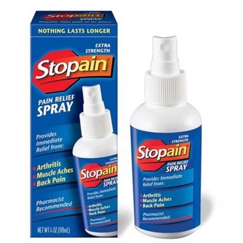 Stopain Extra Strength Pain Reliever Spray | eBay