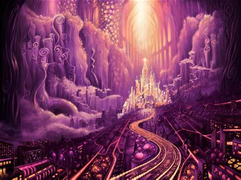 Download Magical Landscape Fantasy Castle Wallpaper by Leo de Wijs
