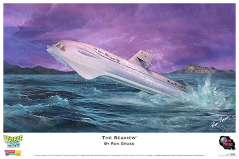 Voyage to the Bottom of the Sea - Seaview Print | FabGear USA | Classic Sci-Fi Toys & Collectibles