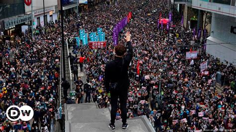 Hong Kong protesters open 2020 with a rally – DW – 01/01/2020