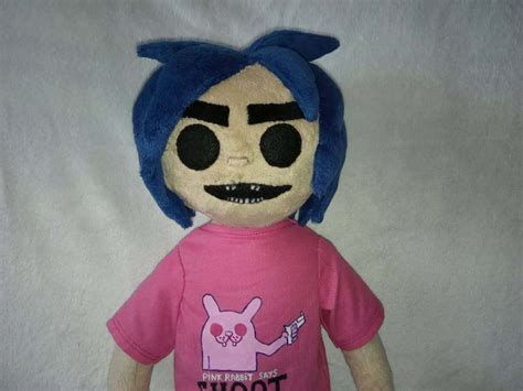 Toy made from drawing. Inspired by Gorillaz plush, commissioned plush ...