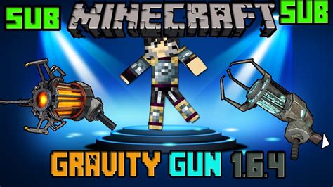 Minecraft Mod Showcase:Gravity Gun! 1.6.4 - YouTube