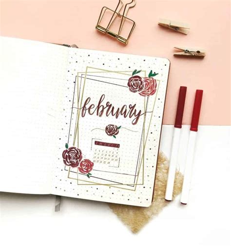 February Bullet Journal Theme Ideas (+ Plan With Me) | Masha Plans