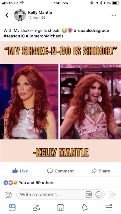 Kelly Mantle: “WIG!” : r/rupaulsdragrace