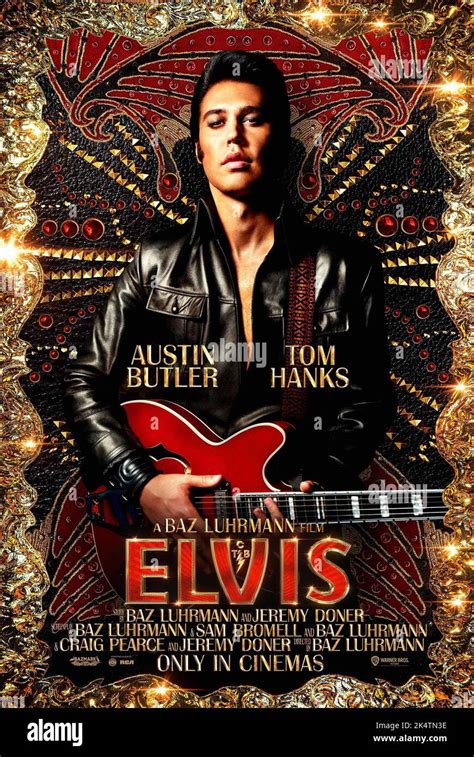 Elvis 2022. Elvis Movie Poster. Austin Butler Stock Photo - Alamy