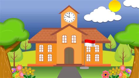 Gambar Gedung Sekolah Animasi - Homecare24