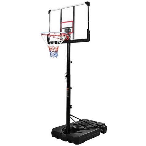 Portable Basketball Hoop Basketball System 6.6 ft. to 10 ft. Height Adjustment H-W54028863 - The ...