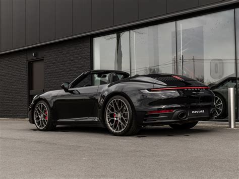 Porsche 911 - 992 Carrera S Cabrio Model 2020 - Black | Caviarz