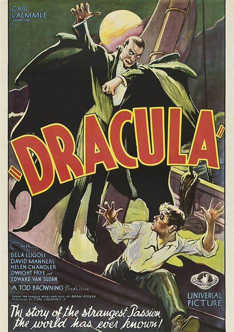 Dracula 1958 Poster British Gothic Horror Film Wall Decor Print Peter ...