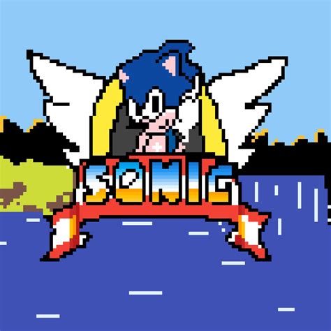 Pixilart - sonic 1 8 bit remastered by jogadorsonic