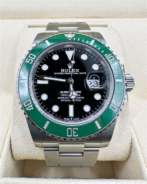 No Reserve - Rolex Submariner Green Dial Starbucks (126610LV) – Grailzee