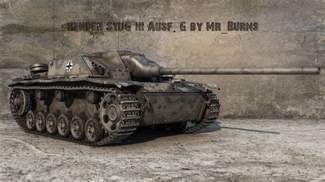 Image World of Tanks SPG StuG III Ausf. G 3D Graphics 1920x1080