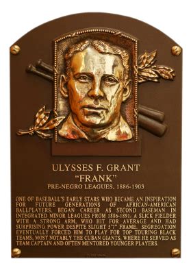 Frank Grant | Hall of famer, Hall of fame, Baseball history