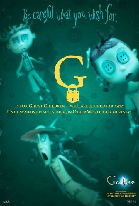 poster | Coraline movie, Coraline, Coraline quotes