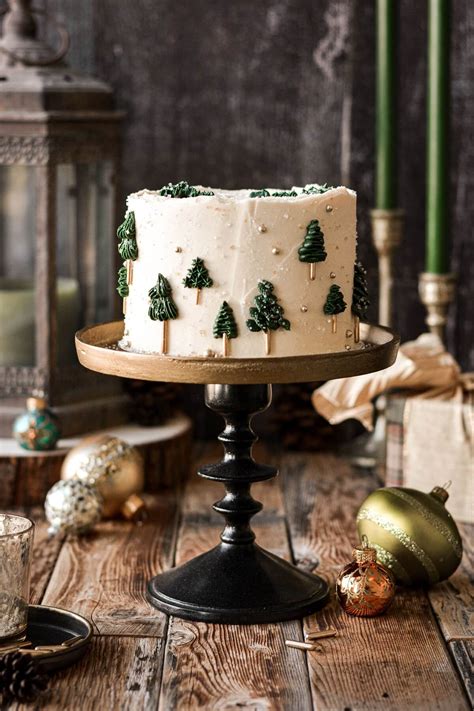 Christmas Tree Birthday Cake