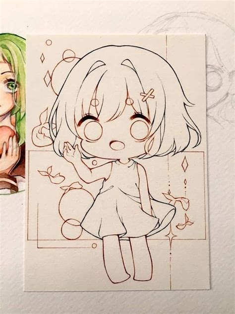 ฅ^ω^ฅ 아기자기한? 단발 여자아이 캐릭터 손그림 ฅ^ω^ฅCute? Short-haired girl character, hand painting. Chibi Girl ...