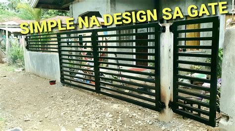 Simple Tubular Gate Design Philippines - Design Talk