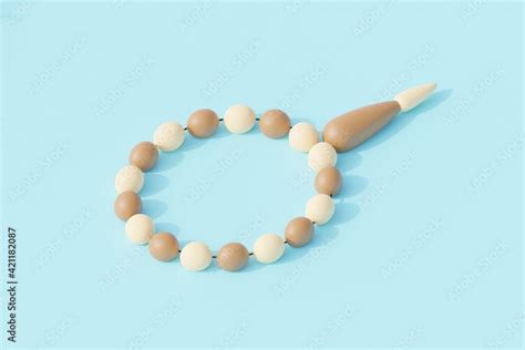 prayer beads for islam or islamic tools to pray. 3d render illustration ...