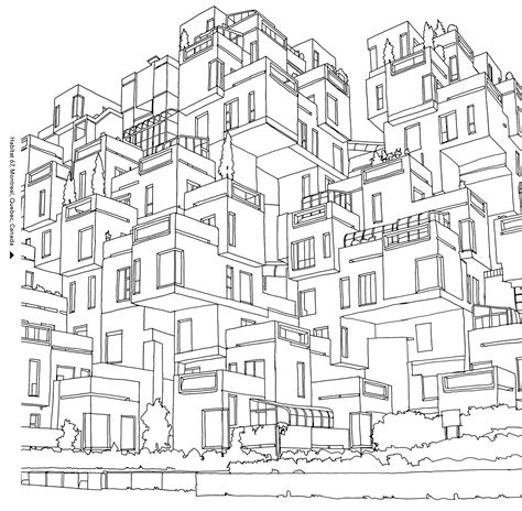 City coloring pages to download and print for free