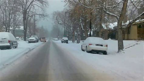 Winter Driving in Denver, Colorado - YouTube