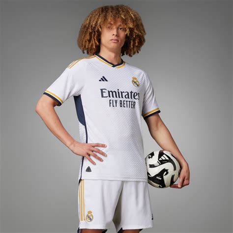 Men's White Real Madrid 23/24 Home Authentic Jersey | adidas US