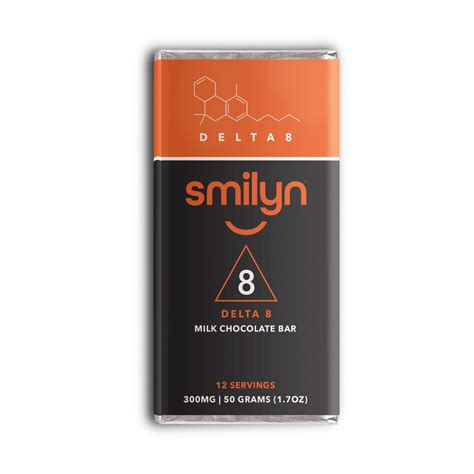 Smilyn Wellness 300mg CBD Delta 8 Chocolate Bar Reviews - KVR