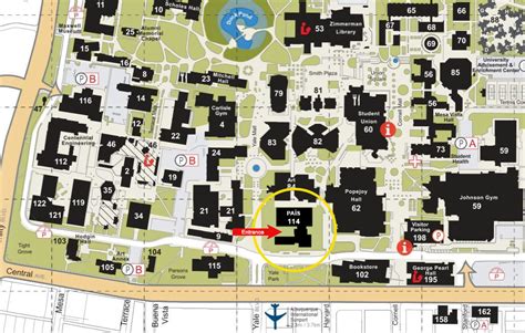 Unm Central Campus Map: Navigating Your Way Around Campus - World Map ...