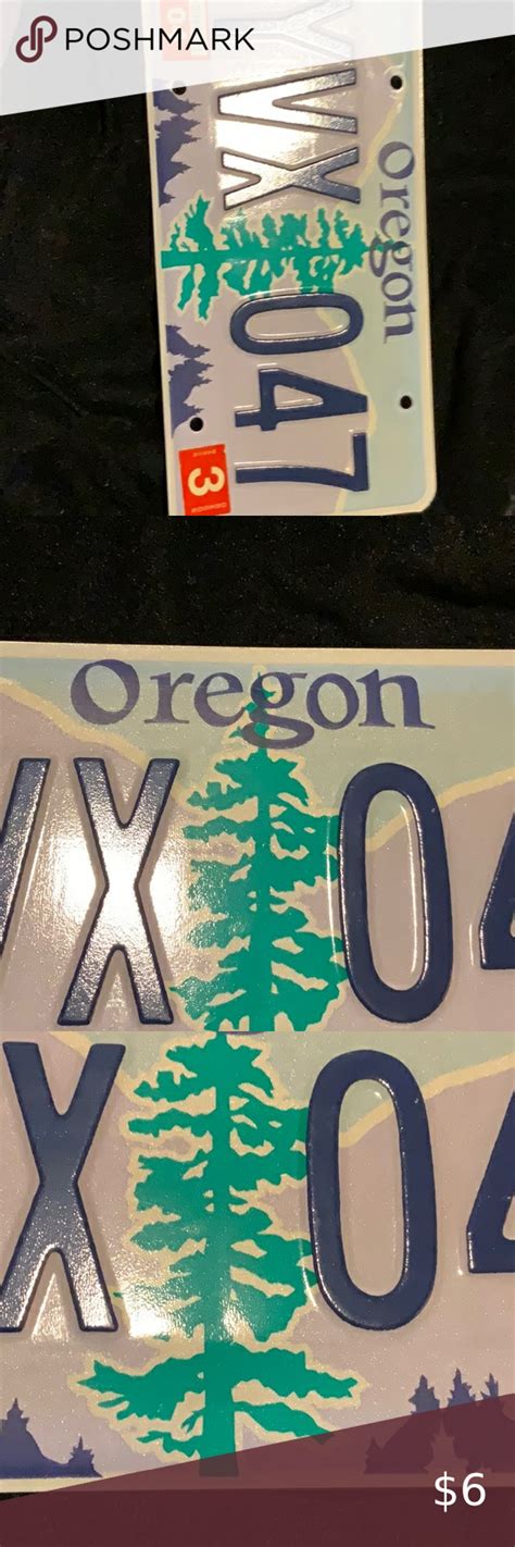 Oregon State License Plate | State license plate, License plate, Oregon ...