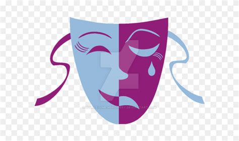 Masks Clipart Personality - Drama Masks Clipart - FlyClipart