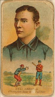 Dell Darling, catcher, Chicago White Stockings, 1888 | Flickr