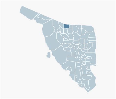 Nogales Sonora Map - Municipalities Of Sonora, HD Png Download - kindpng