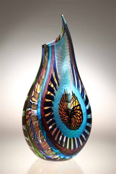 Murano Glass studio vase NOTABILIOSO 4 reverse | Art glass paperweight ...