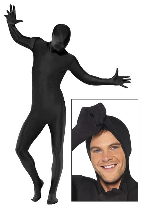 Black Second Skin Suit Costume | Mens halloween costumes diy, Mens halloween costumes funny ...