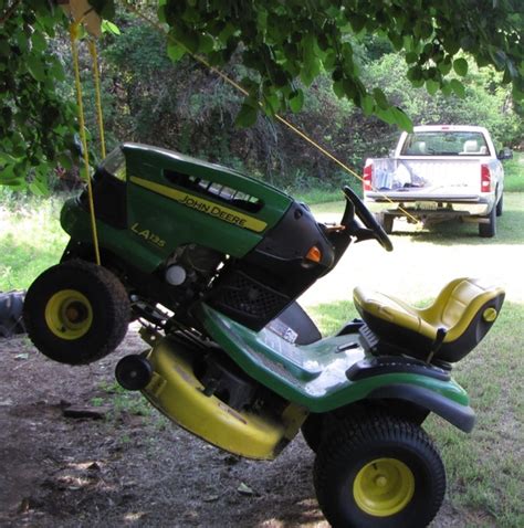 How To Lift Your Lawn Tractor - How To Guides - DIY Chatroom Home Improvement Forum