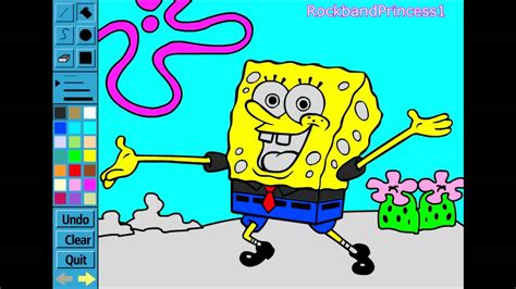 Spongebob Paint and Color Games Online - Spongebob Painting Games ...
